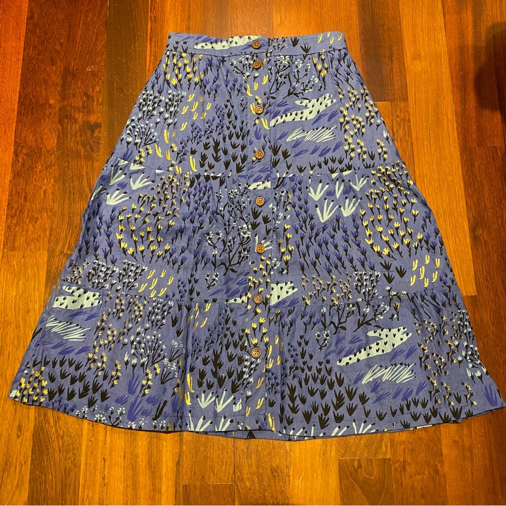 Thief and Bandit handmade Field of Dreams Skirt in Small. One of a kind sample - Picture 5 of 11